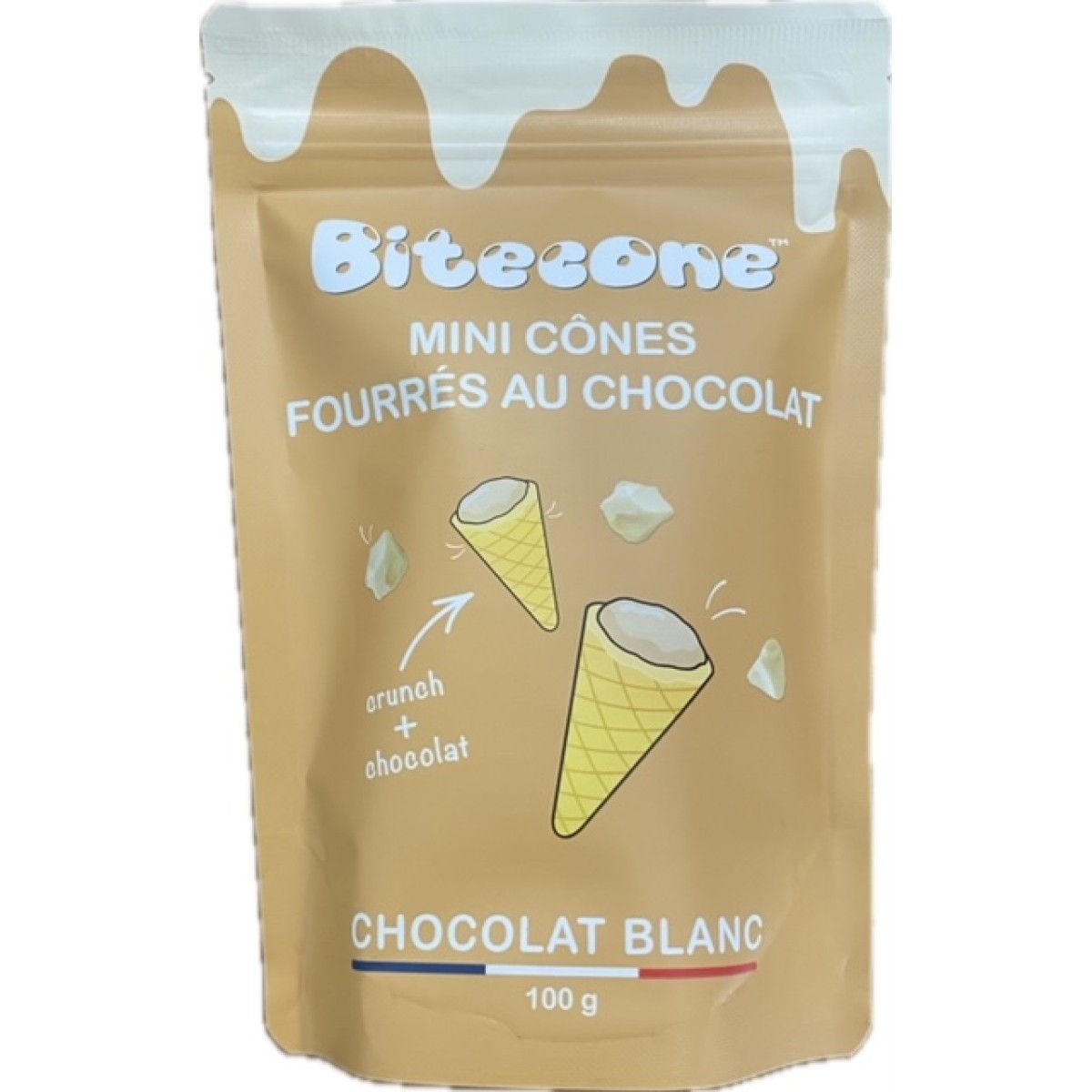 Bitecone blanc chocolade